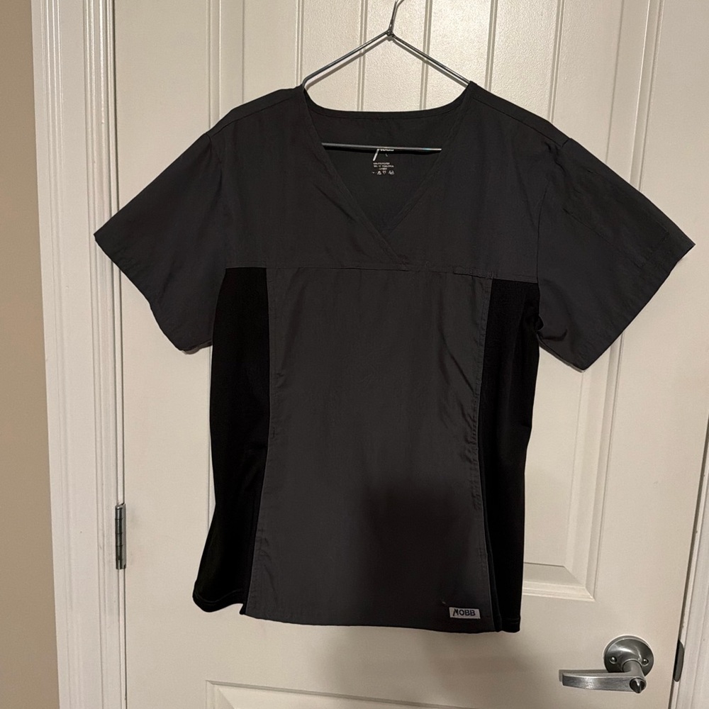 Dark Grey MOBB Medical Scrub Set